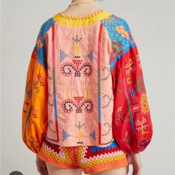 Farm Rio blouse - Picture 2 of 5